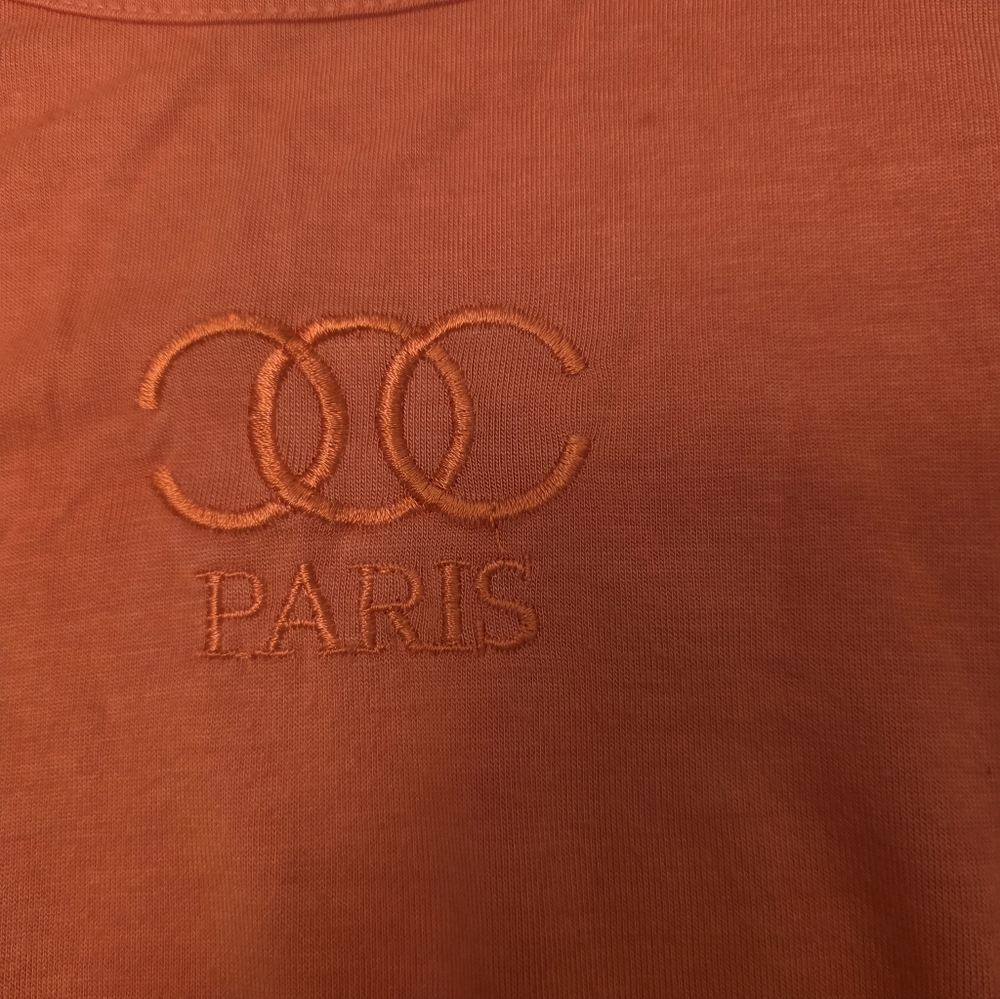 Orange Sleeveless Top